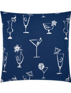 Happy Hour Time Outdoor Pillows - Nautical Luxuries