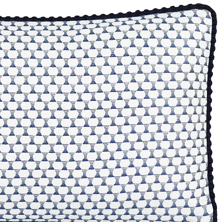 Bristol Beach Embroidered Accent Pillows - Nautical Luxuries