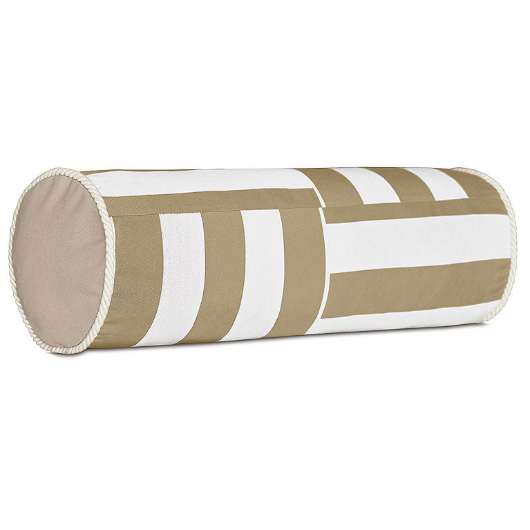 Cabana Quad-Stripe Outdoor Pillows - Nautical Luxuries