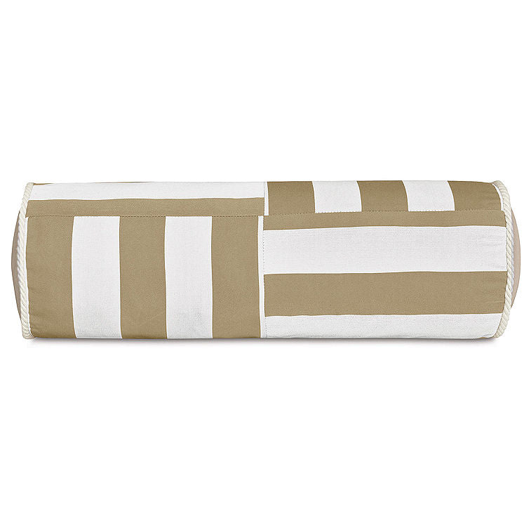 Cabana Quad-Stripe Outdoor Pillows - Nautical Luxuries