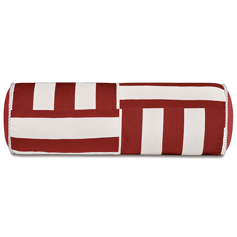 Cabana Quad-Stripe Outdoor Pillows - Nautical Luxuries