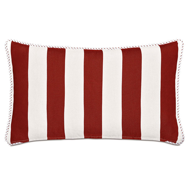 Cabana Quad-Stripe Outdoor Pillows - Nautical Luxuries