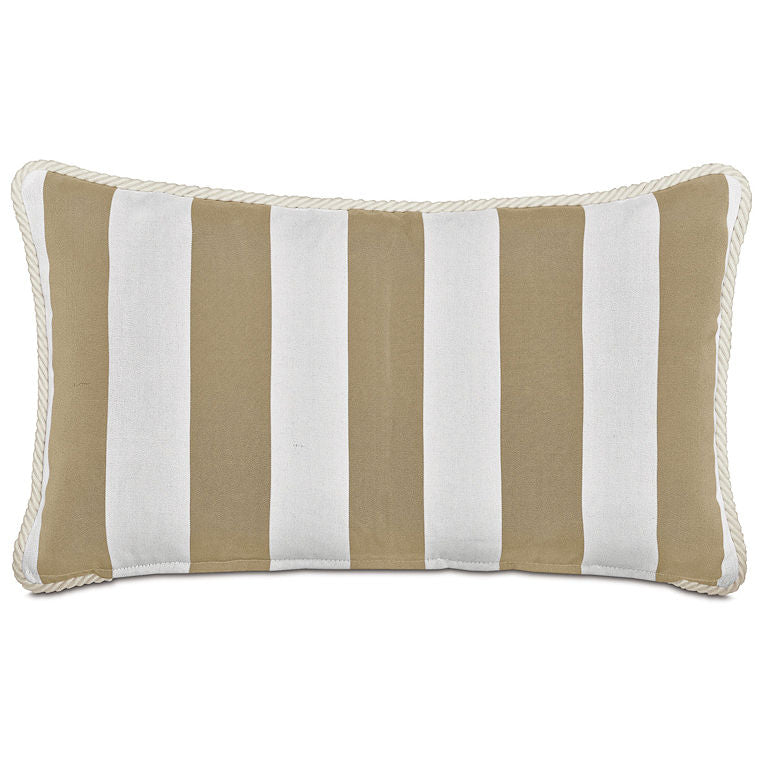 Cabana Quad-Stripe Outdoor Pillows - Nautical Luxuries