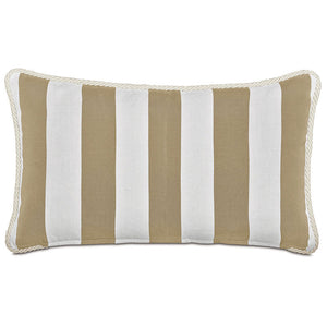 Cabana Quad-Stripe Outdoor Pillows - Nautical Luxuries