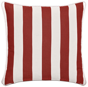 Cabana Quad-Stripe Outdoor Pillows - Nautical Luxuries