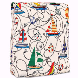 Cabana Nautical Lines Outdoor Pillows - Nautical Luxuries