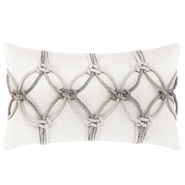 Nautical Net Sunbrella® Outdoor Pillows - Nautical Luxuries