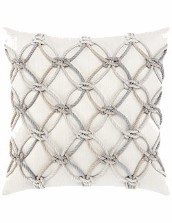 Nautical Net Sunbrella® Outdoor Pillows - Nautical Luxuries