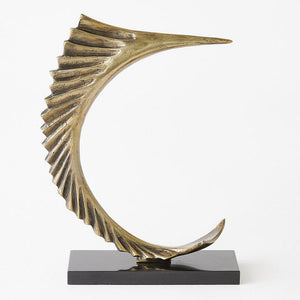 Baja Swordfish Modern Sculpture - Nautical Luxuries