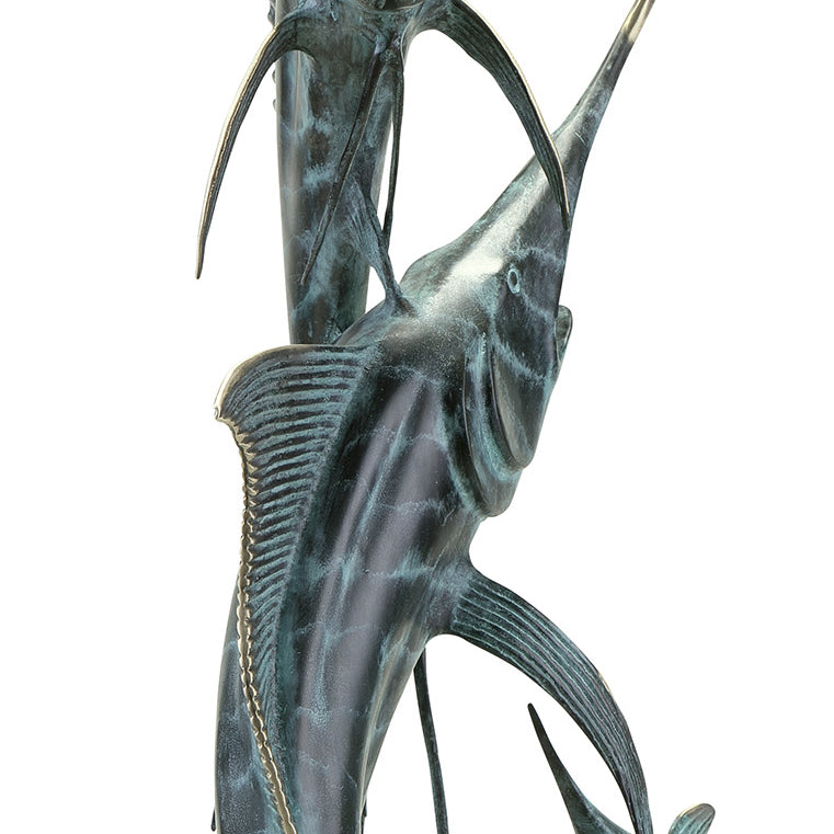Bluewater Trio Brass Sculpture - Nautical Luxuries