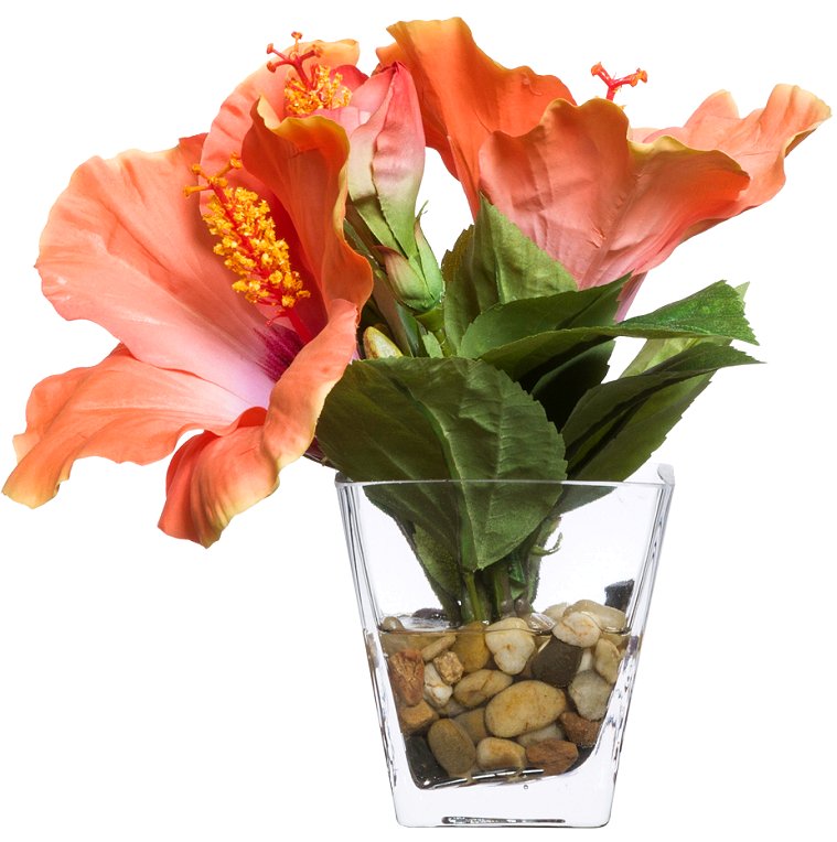 Island Hibiscus Stateroom Bouquet Yacht Silks Arrangements - Nautical Luxuries