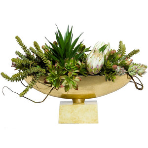 Islands Treasure Yacht Silks Centerpiece Arrangement - Nautical Luxuries