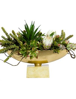 Islands Treasure Yacht Silks Centerpiece Arrangement - Nautical Luxuries