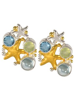 Sea Treasures Spring Starfish Gems - Nautical Luxuries