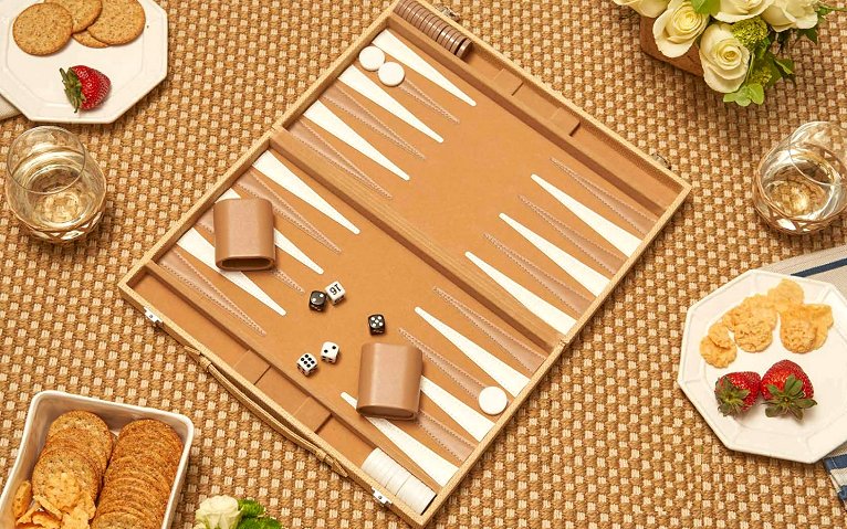 Cane Garden Bay Backgammon Set - Nautical Luxuries