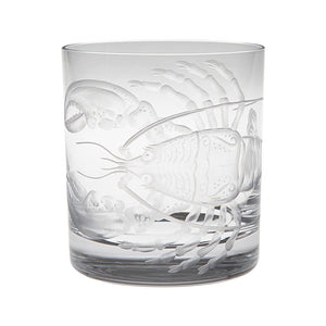 Crab & Lobster Bohemian Crystal Barware
