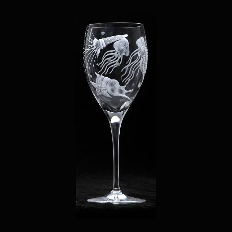 Fruti di Mare Bohemian Hand-Engraved Crystal Collection