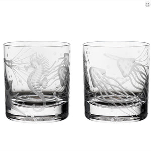 Fruti di Mare Bohemian Hand-Engraved Crystal Collection