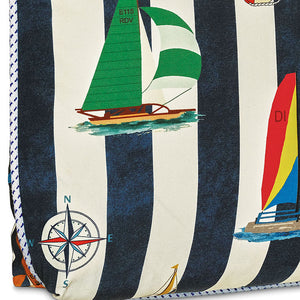 Cabana Nautical Stripes Outdoor Pillows - Nautical Luxuries