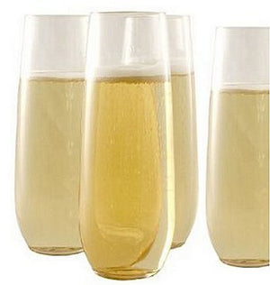 Non-Breakable Connoisseur Stemless Flutes - Nautical Luxuries