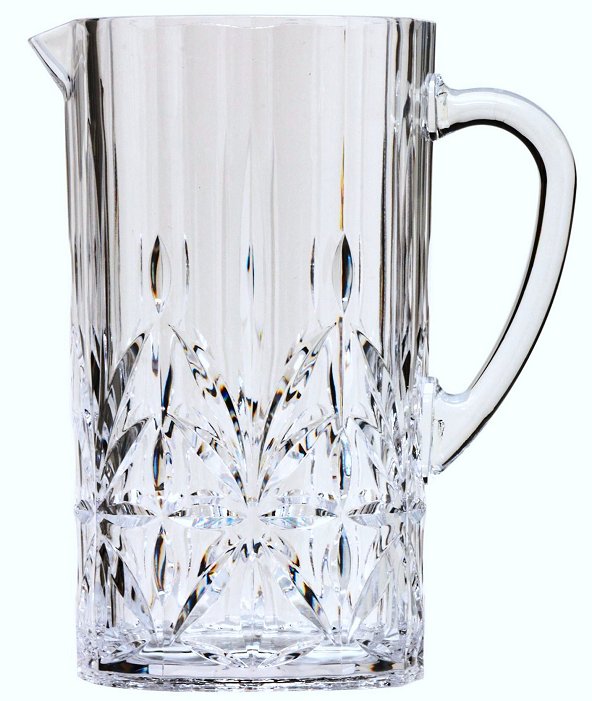 Majesty Crystal Cut Acrylic Glasses - Nautical Luxuries