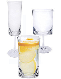 Cylinder Chic Acrylic Glass Collection - Nautical Luxuries