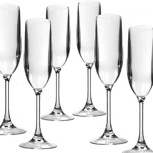 Non-Breakable Connoisseur Champagne Glasses - Nautical Luxuries
