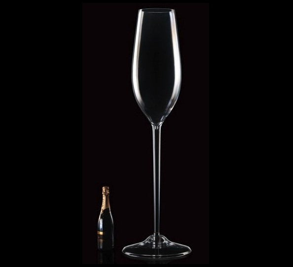 Grande Floor-Standing Champagne Flute Acrylic Ice Bucket - Nautical Luxuries