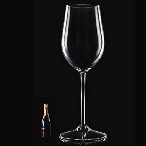 Grande Floor-Standing White Wine Glass Acrylic Ice Bucket - Nautical Luxuries