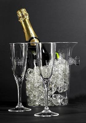 Classic Acrylic Champagne Flute Set - Nautical Luxuries
