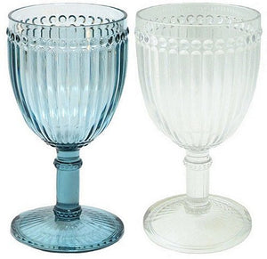 Water Beads Polycarbonate Wine Glasses - Nautical Luxuries