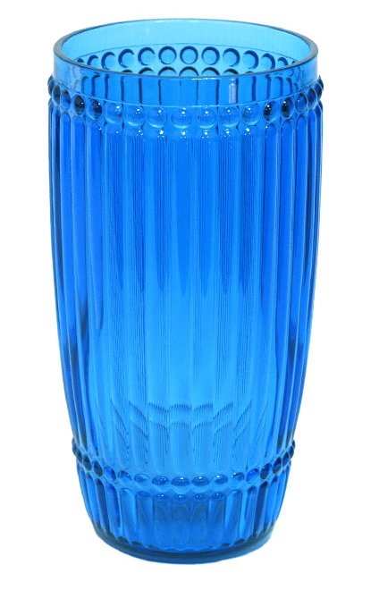 Cobalt Water Beads Polycarbonate Glasses