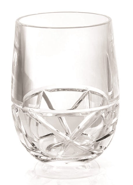 Clear Ice Fracture Acrylic Glass Sets - Nautical Luxuries