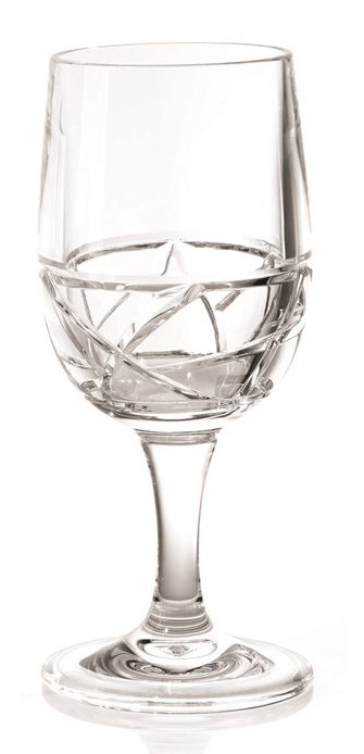 Clear Ice Fracture Acrylic Glass Sets - Nautical Luxuries