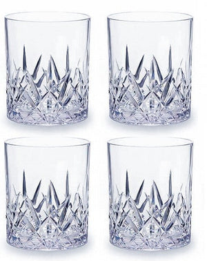 Crystal Cut Acrylic Barware - Nautical Luxuries