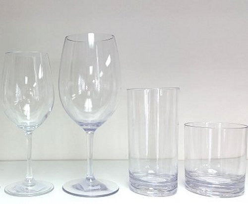 Non-Breakable Connoisseur Classics Acrylic Glasses - Nautical Luxuries