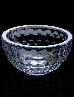 Acrylic Faceted Water Drops Serving Bowls - Nautical Luxuries