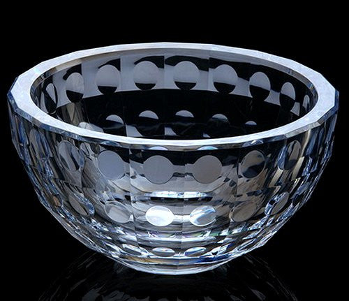 Acrylic Faceted Water Drops Serving Bowls - Nautical Luxuries