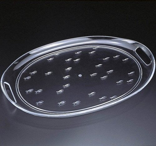 Acrylic Schooling Fish Handled Tray - Nautical Luxuries