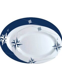 Northern Star Non-Breakable 2-Pc. Serving Platter Set - Nautical Luxuries