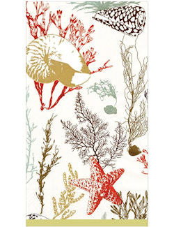 Luxury Disposables Guest Towels/Sea Life - Nautical Luxuries
