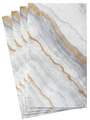 Luxury Disposables Guest Towels/Beach Marble - Nautical Luxuries