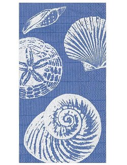 Luxury Disposables Guest Towels/Sandy Shells - Nautical Luxuries