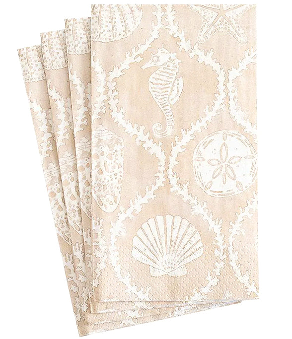 Luxury Disposables Guest Towels/Sandy Seychelles - Nautical Luxuries