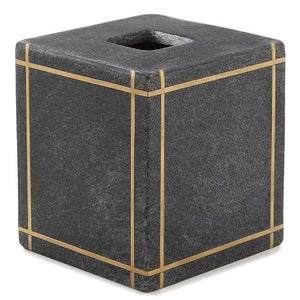 Black Marble Vintage Luxe Bath Accessories - Nautical Luxuries