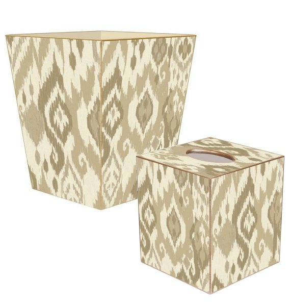 Beach House Ikat Decoupage Bath Sets - Nautical Luxuries