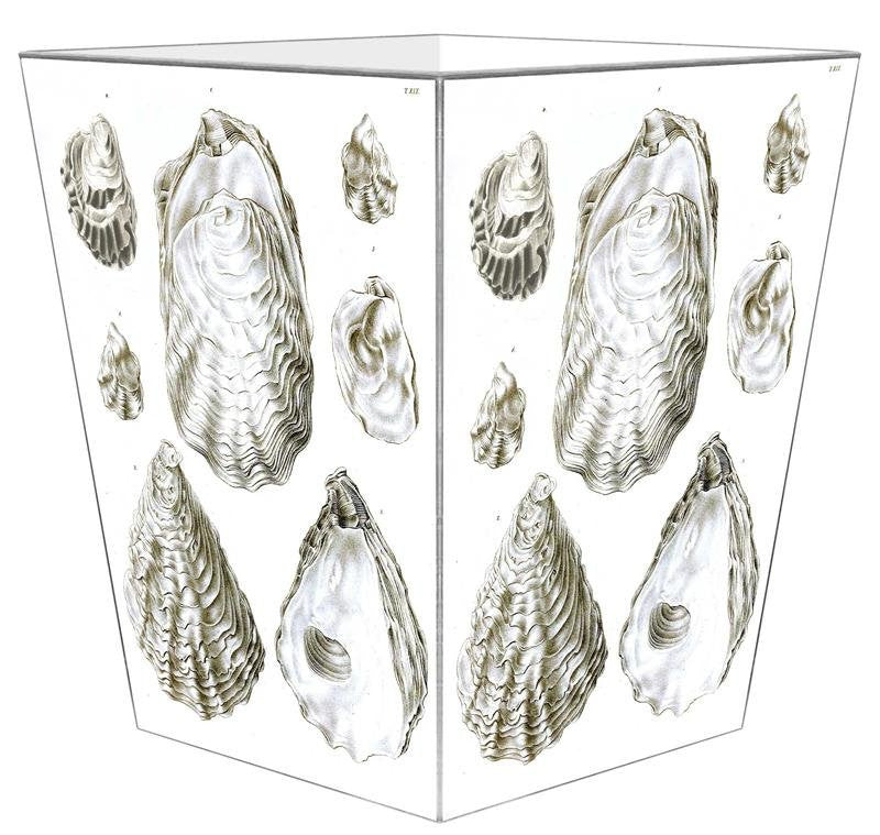 Oyster Elegance Decoupage Bath Set - Nautical Luxuries