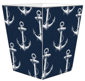 Vintage Anchor Decoupage Bath Set - Nautical Luxuries