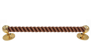 Nautiluxe Nautical Rope Closed End Towel Bars/Door Handles - Nautical Luxuries