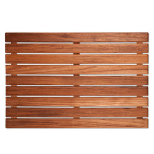 Classic Teak Slat Bath Mats - Nautical Luxuries